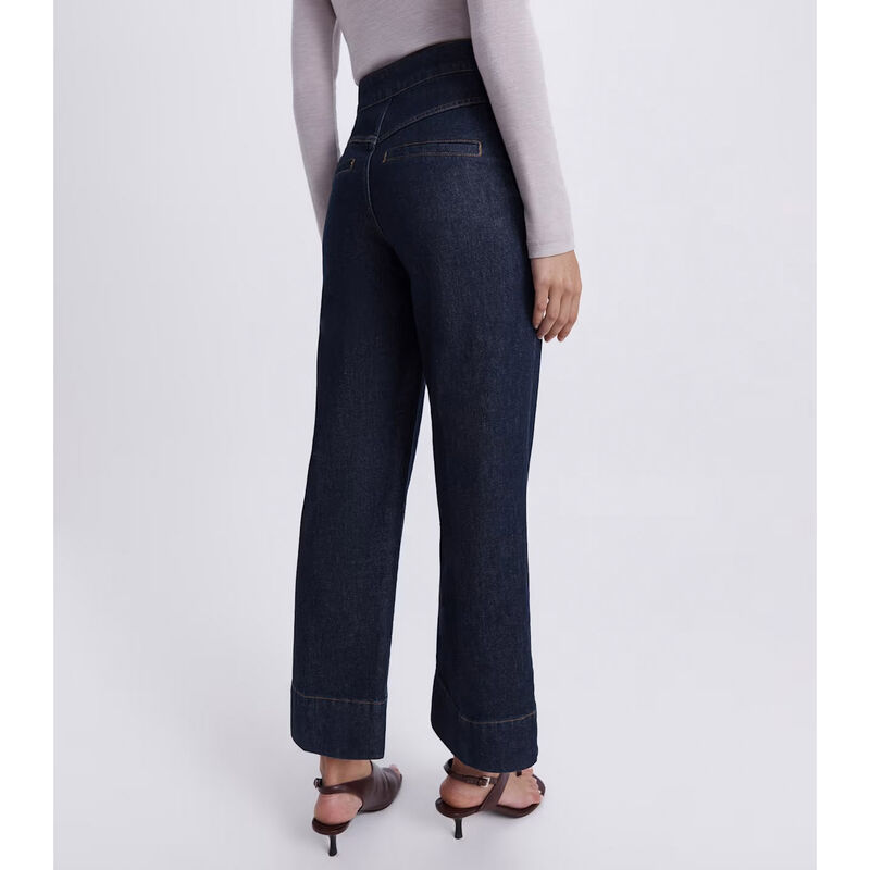 SABA Ava Cropped Wide Leg Jean image number 1